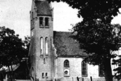 Widok kościoła z połowy XX w.